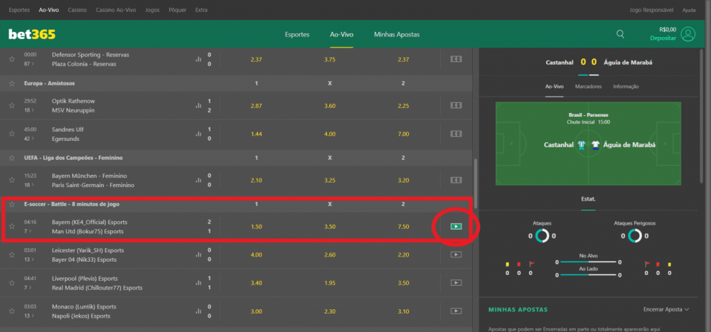bet365 Transmissão ao vivo